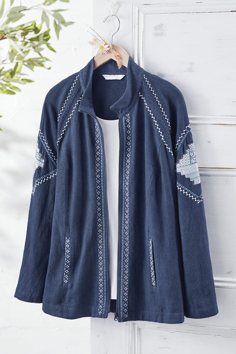 blue mesa jacket midnight navy multi 0 47370 79023