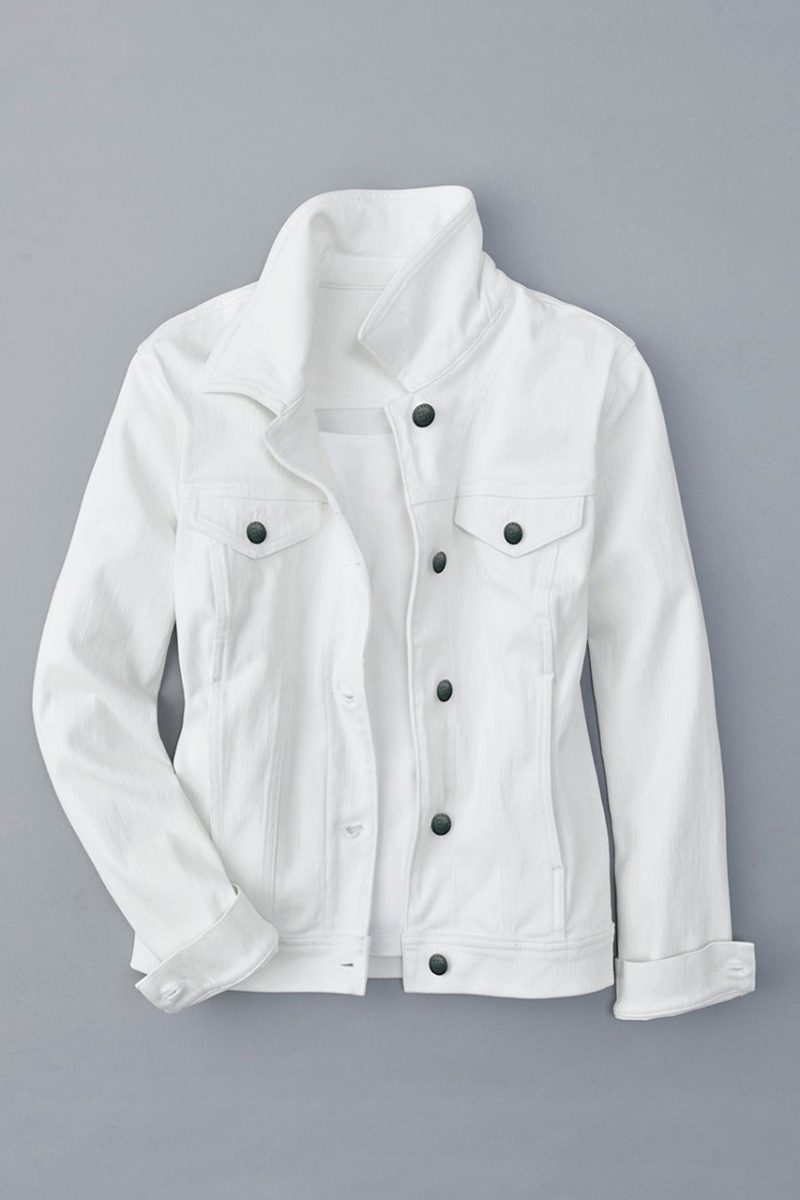 knit denim jacket white 0 52869