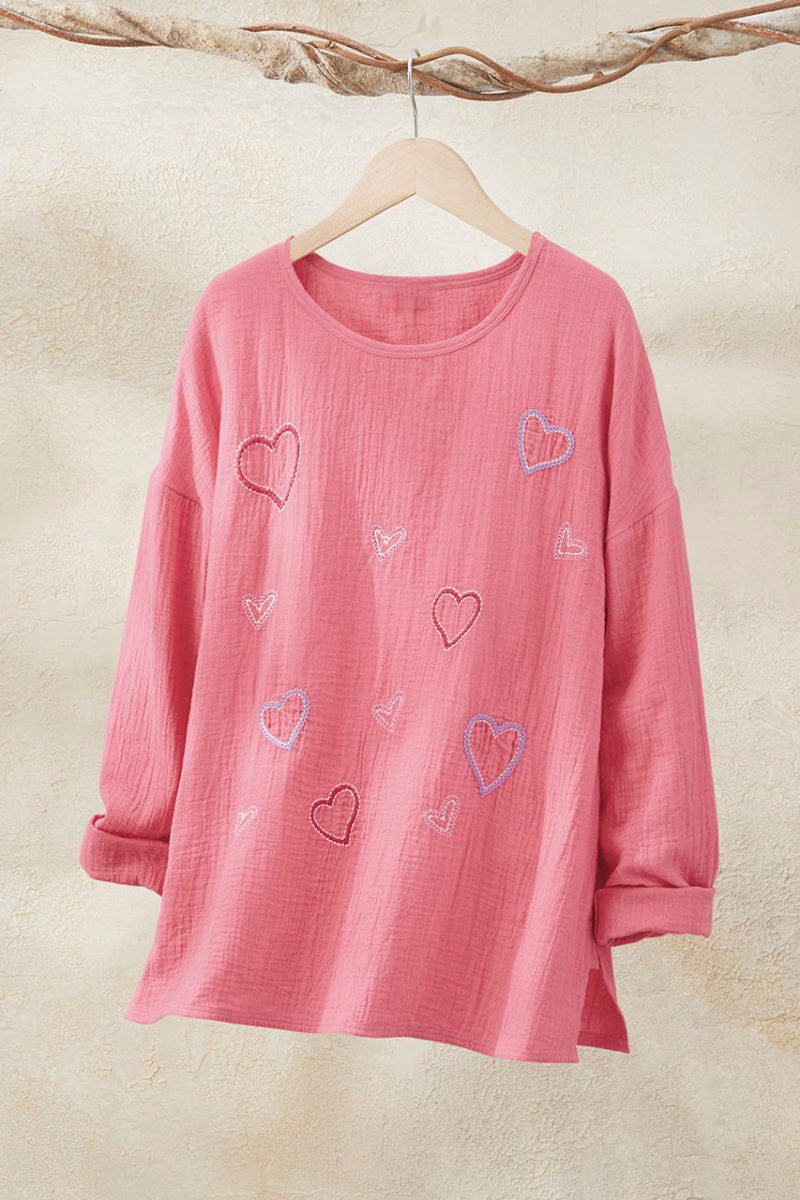 love is in the air gauze top sweet pea 0 17790 32567