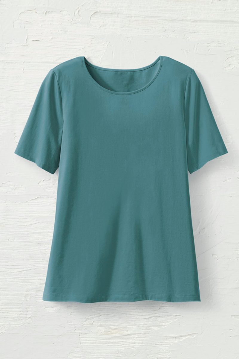 love the fit tee reef teal 24 03829