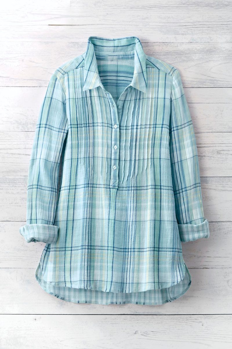 ripple creek plaid popover whisper blue multi 2 74697 98621