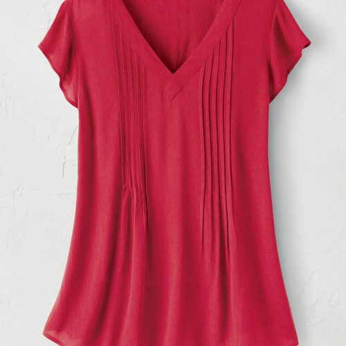 solstice blouse fresh red 6 99944