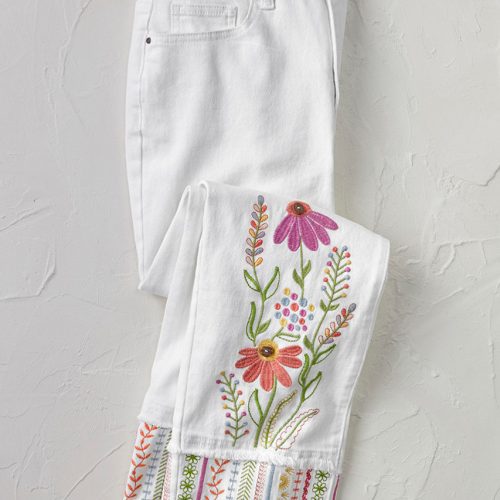 summer stroll ankle jeans white 2 03981