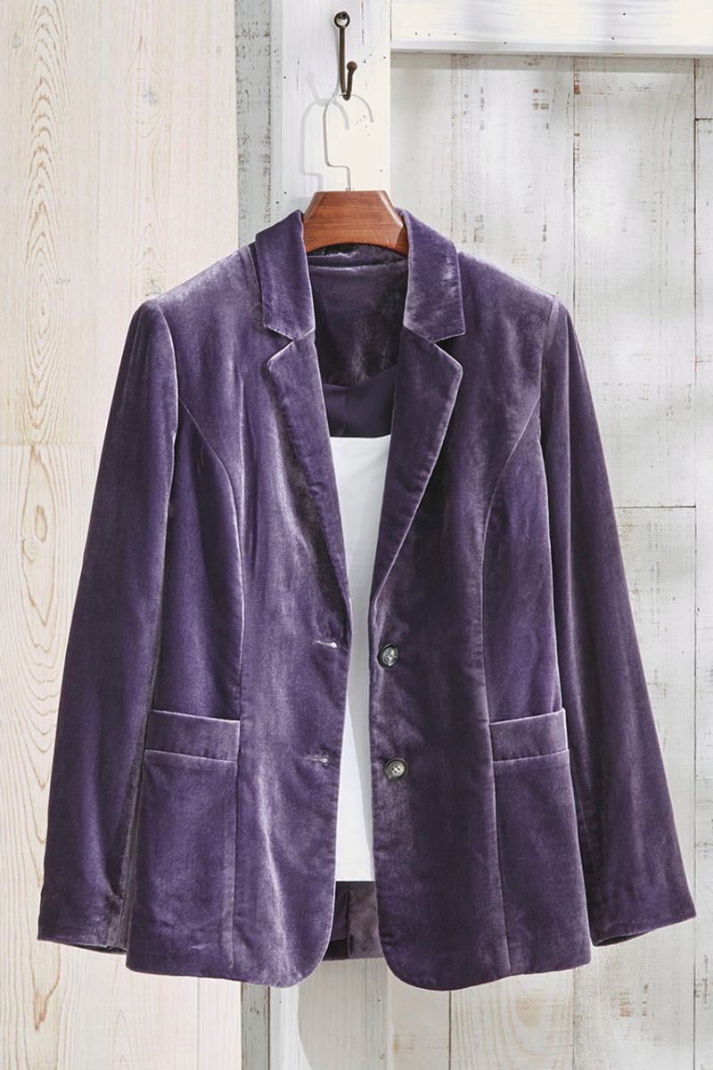 velvet blazer plum perfect 1 95594 69364