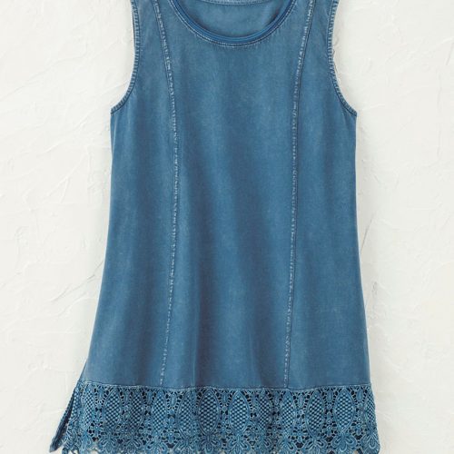 washed hues swing tunic dark dusty blue 3 28068